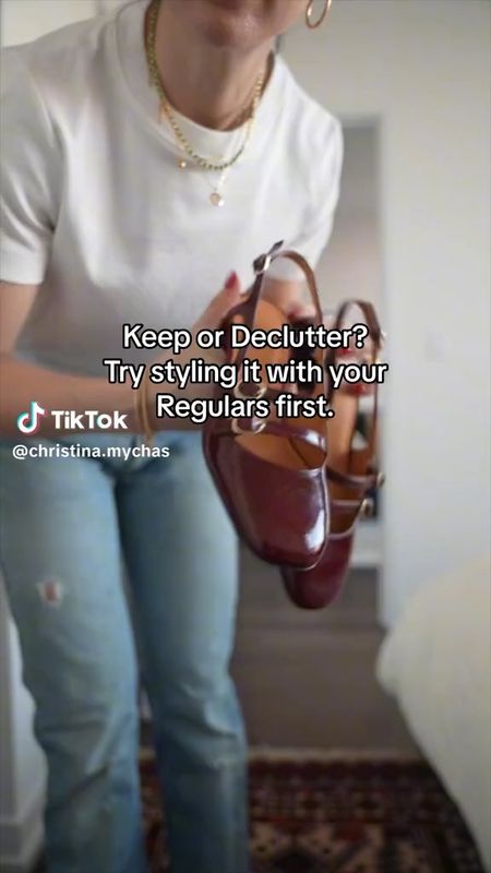 Keep or declutter? Try styling it with your regulars first  

#LTKstyletip #LTKcanada #LTKshoes