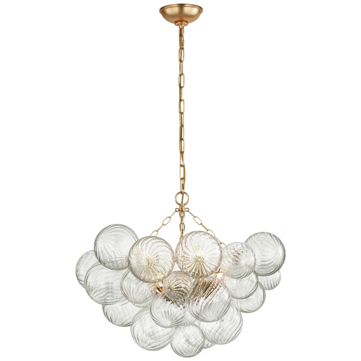Julie Neill Talia 29 Inch 6 Light LED Chandelier by Visual Comfort Signature Collection | 1800 Lighting