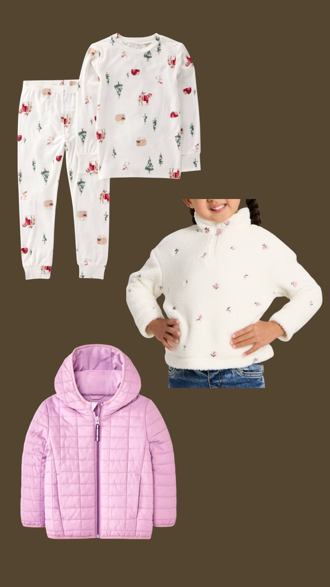 My fall and winter purchases for Harper today! 