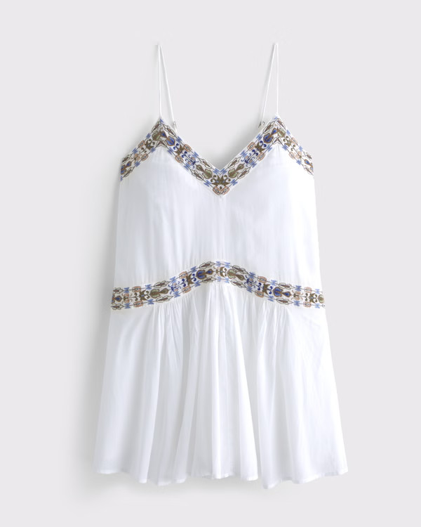 Women's V-Neck Flowy Mini Skort | Women's Dresses & Jumpsuits | Abercrombie.com | Abercrombie & Fitch (US)