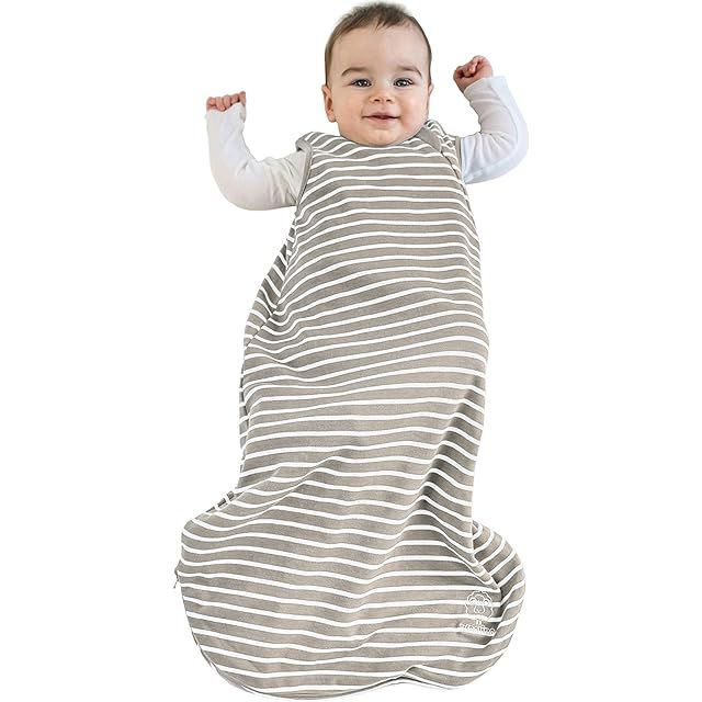 Woolino 4 Season Baby Sleep Bag Sack, Australian Merino Wool, 2 Months to 2 Year, Earth | Amazon (US)