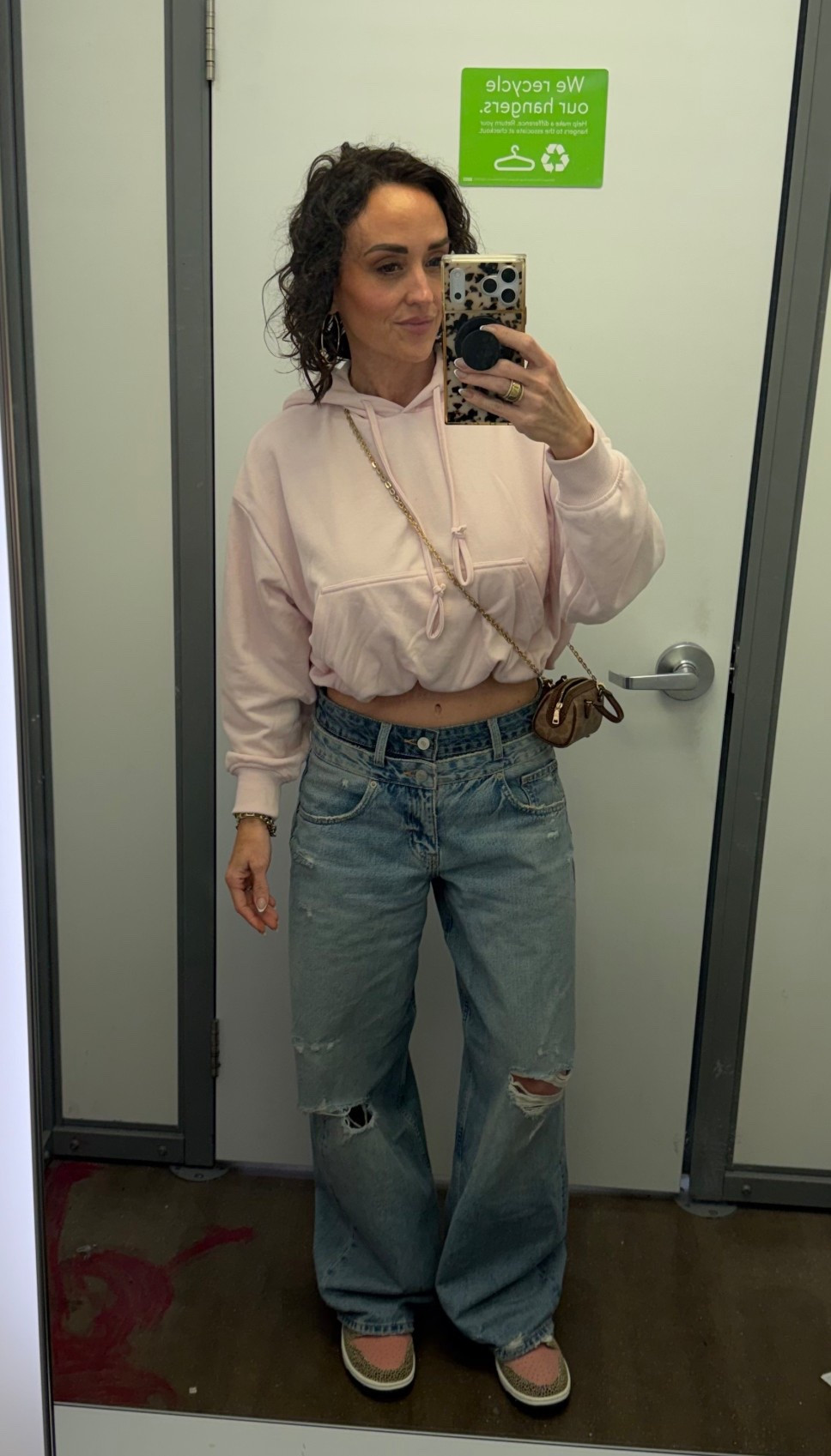 Xs top, 2 jeans… size up on top for more length but I’m fine with it. Cropped bubble hem hoodie also in grey  

#LTKootd #LTKdayinmylife #LTKOver40