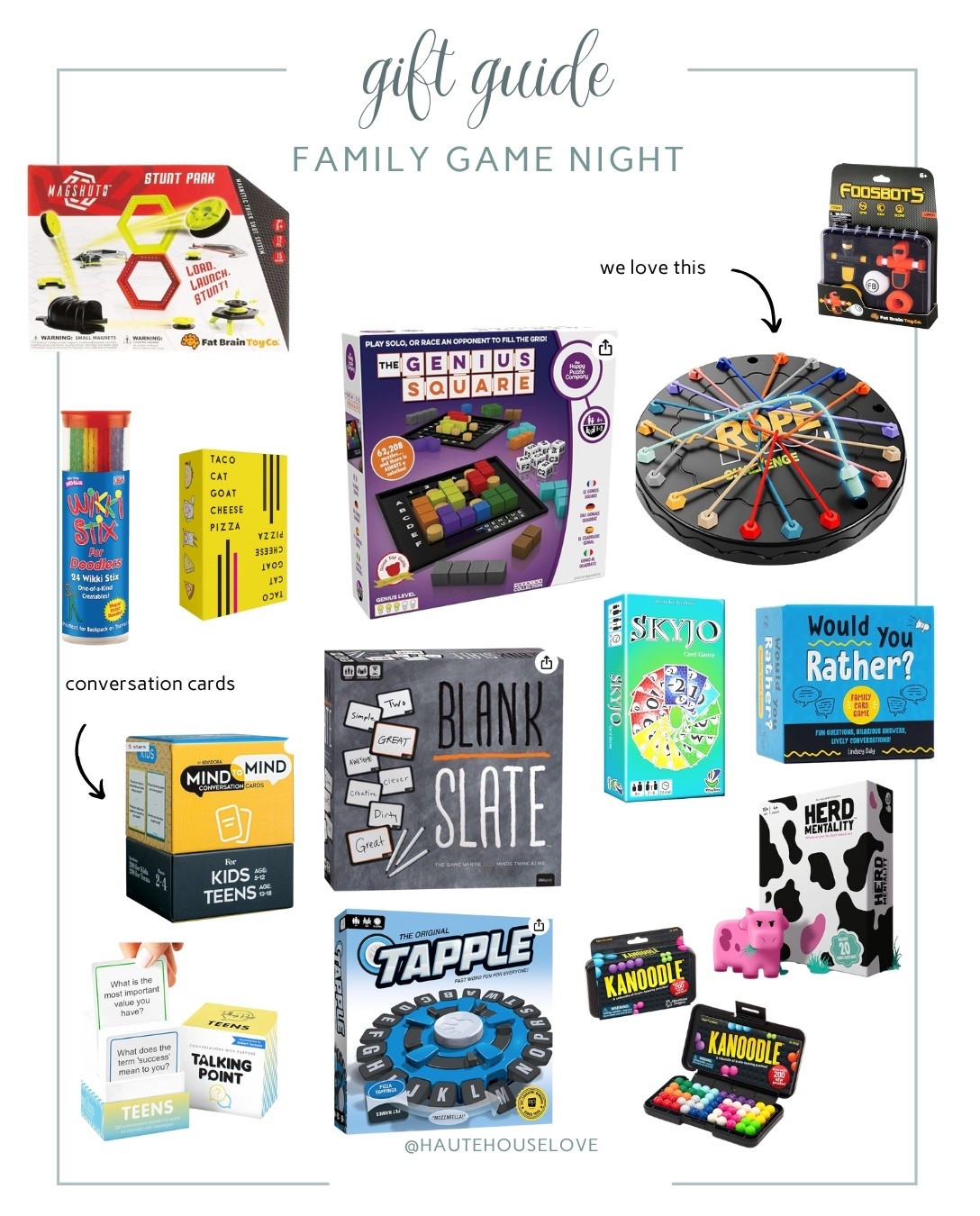 Gift Guide-Family Game Night Fun and Favs

#LTKGiftGuide #LTKHoliday #LTKKids