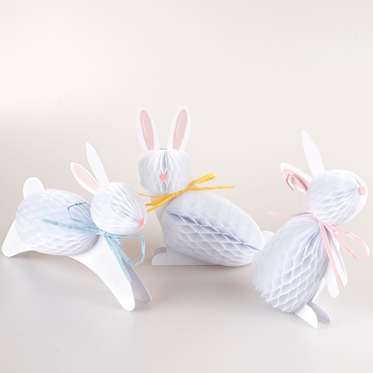 Meri Meri Bunny Honeycomb Decorations (Pack of 6) - Easter | Target