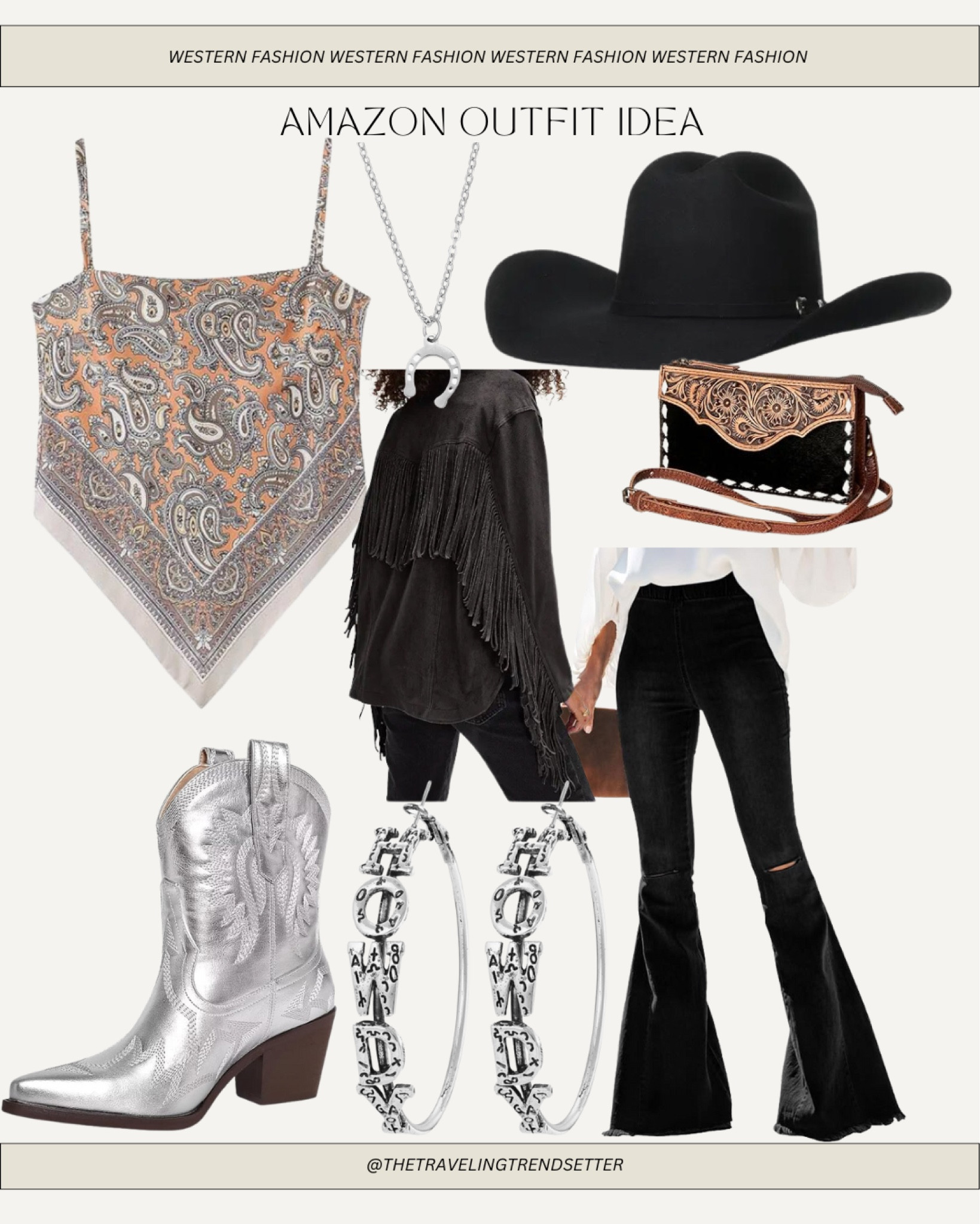 Amazon outfit idea western fashion - rodeo outfit , Nashville outfit , country concert outfit 

#LTKStyleTip #LTKFindsUnder100 #LTKFindsUnder50