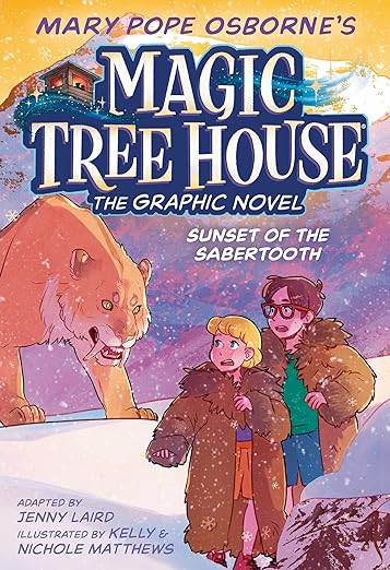 Sunset of the Sabertooth Graphic Novel (Magic Tree House Graphic Novels) | Amazon (US)