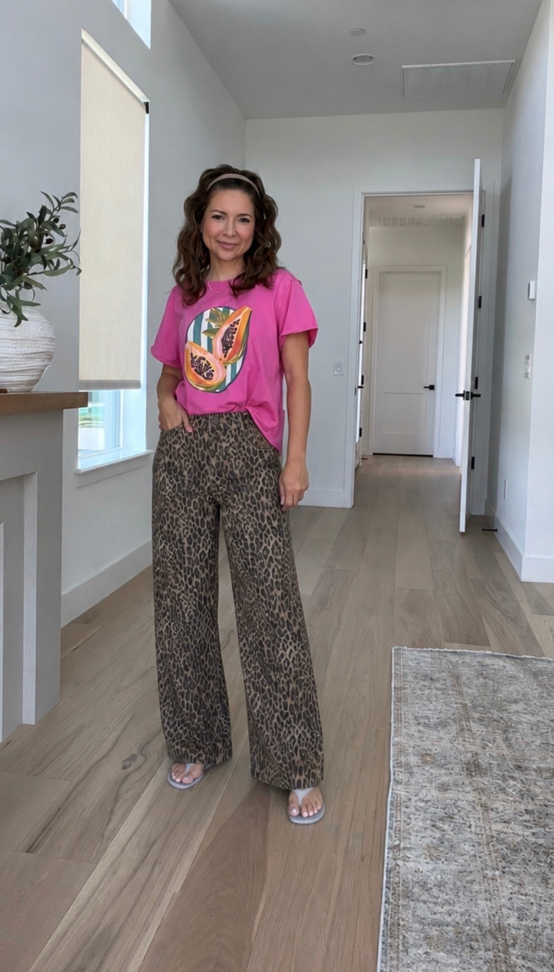 Nordstrom anniversary sale leopard wide leg jeans petite sizes available

#LTKgrwm #LTKootd
