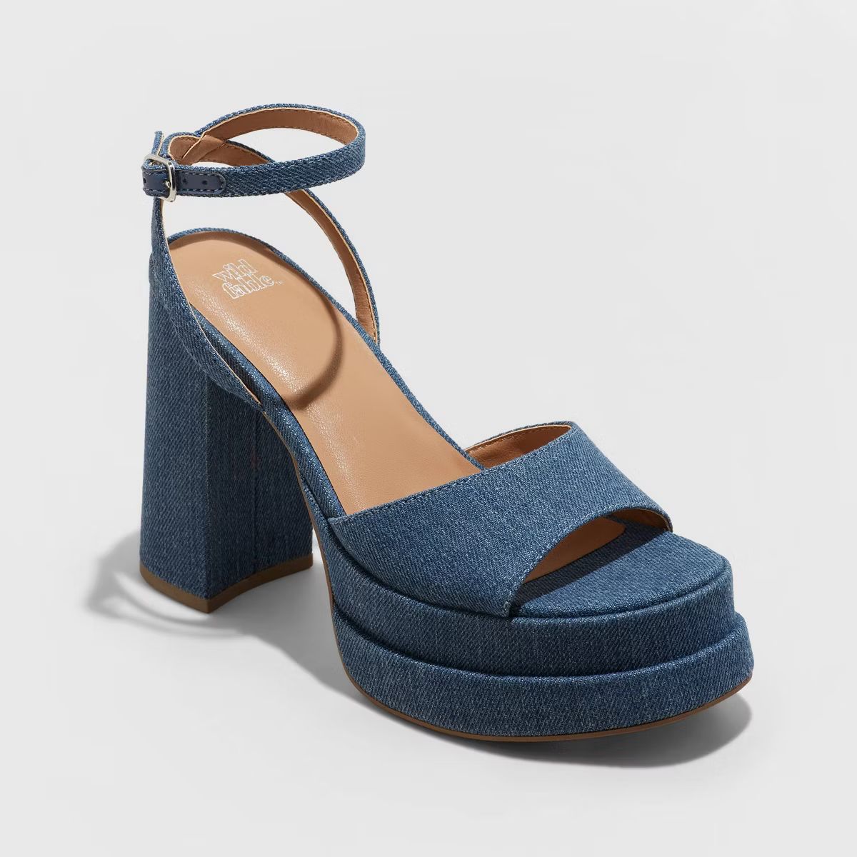 Women's Alessia Platform Heels - Wild Fable™ Blue | Target