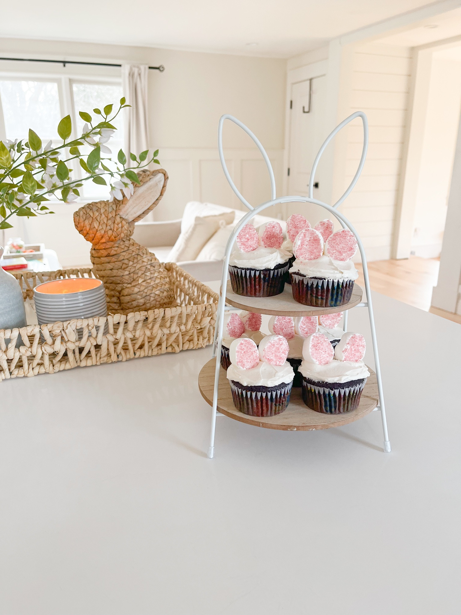 The cutest tiered tray for Easter 🐰💐 

#LTKSeasonal #LTKhome