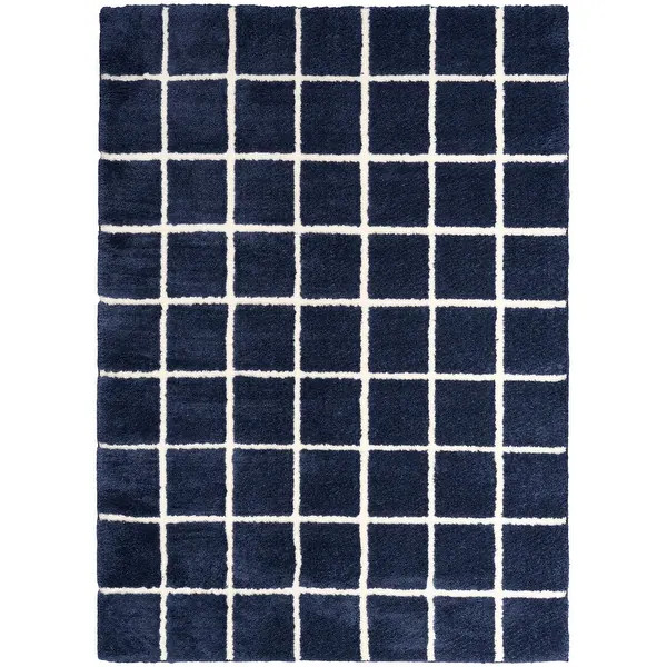 DKNY West End Ave Indoor only Geometric Shag Area Rug - Bed Bath & Beyond - 41454041 | Bed Bath & Beyond