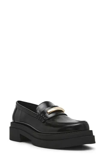 Steve Madden Rodrigo Platform Bit Loafer in Black Box at Nordstrom Rack, Size 6.5 | Nordstrom Rack