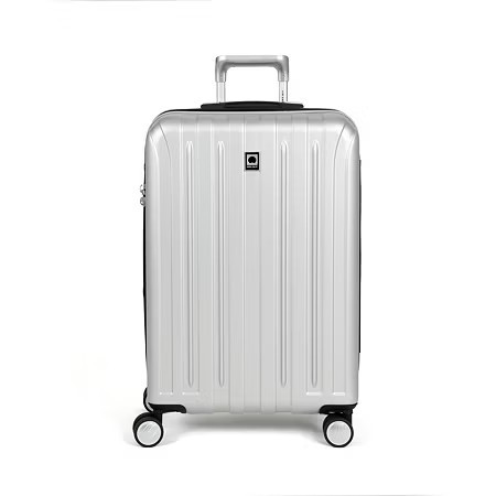 Delsey Paris Titanium 25" Hardside Expandable Luggage, One Size, Silver | JCPenney
