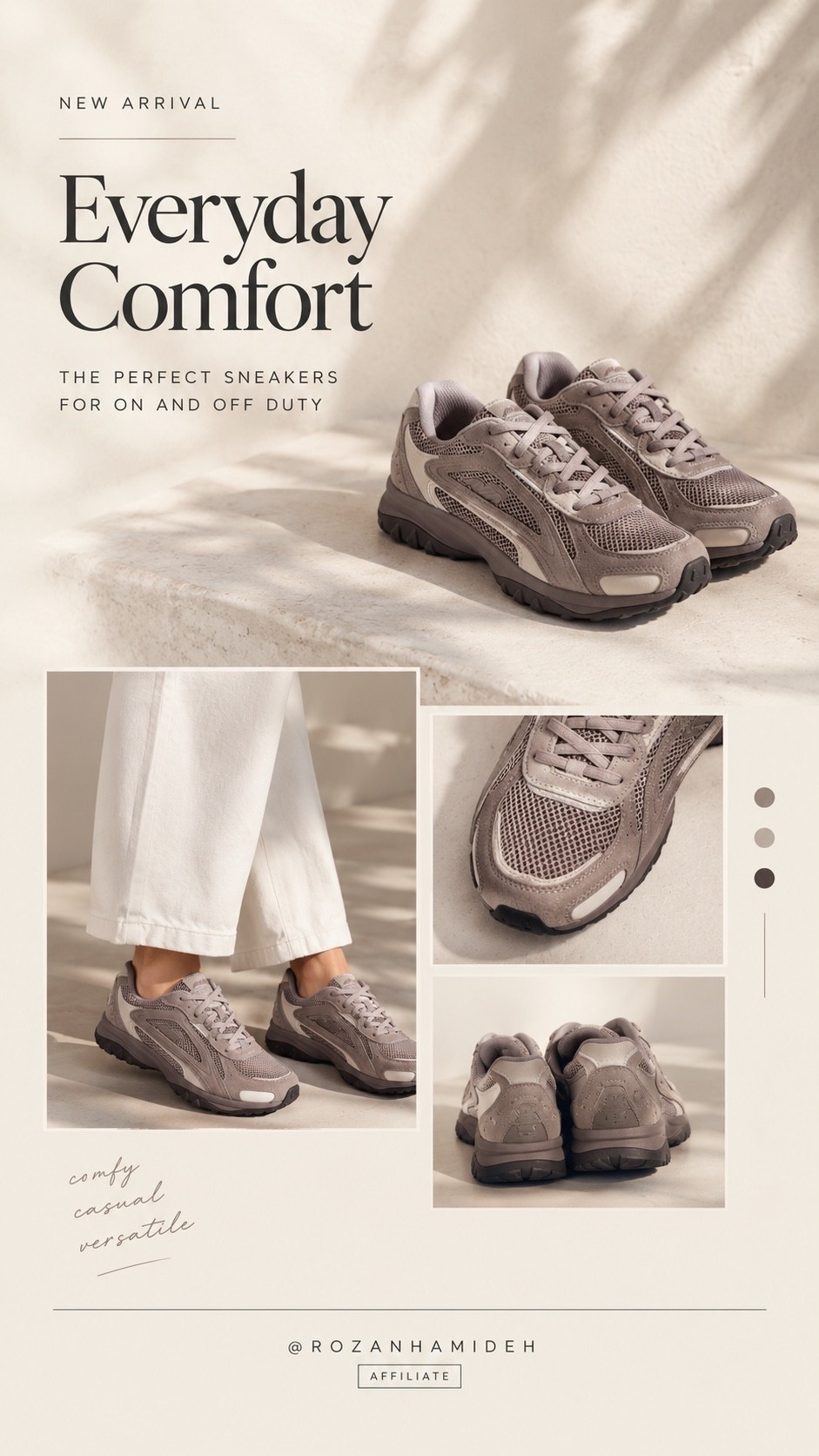 These Avia sneakers 👟🤎 I got the brown pair and they’re true to size! They’re intended for slimmer/narrower feet, so keep that in mind if you have wider feet. Comfy, cute & under $30! ✨