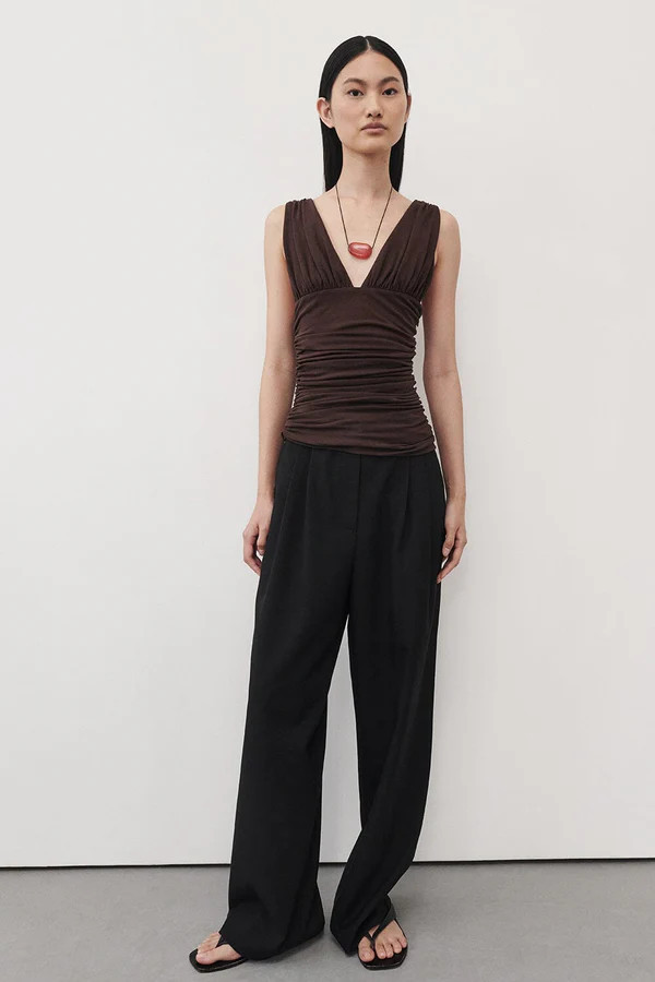 REMY BLACK TAILORED PANT | DISSH
