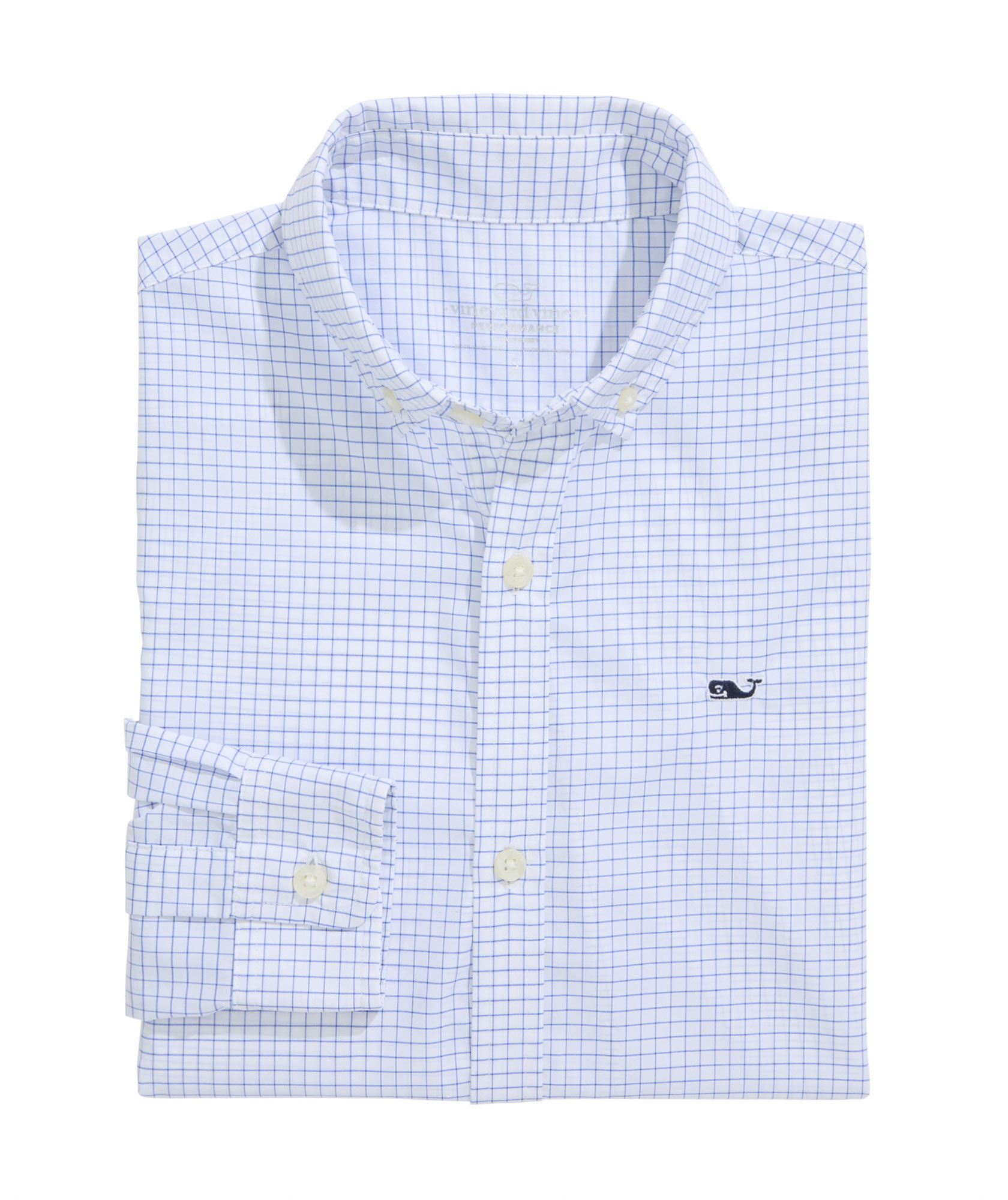 OUTLET Boys' Performance Nylon Check Shirt | vineyard vines