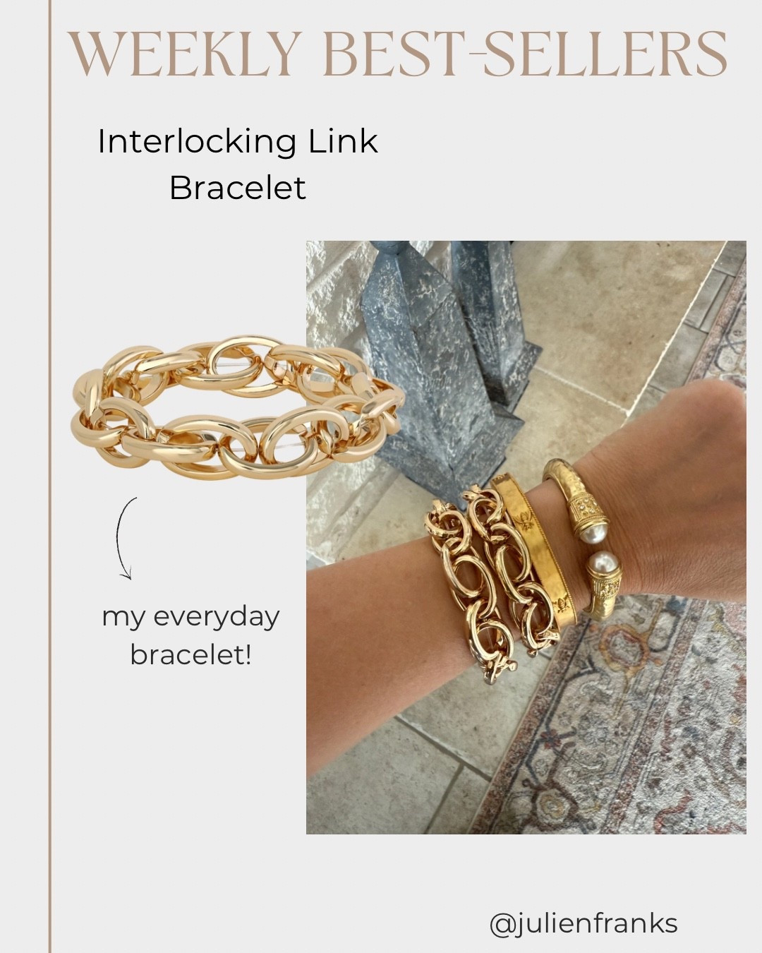 You guys see this bracelet on me with almost everything I wear — I absolutely love it! So glad you guys do too, and the price is so good.

#LTKootd #LTKSeasonal #LTKmomlife