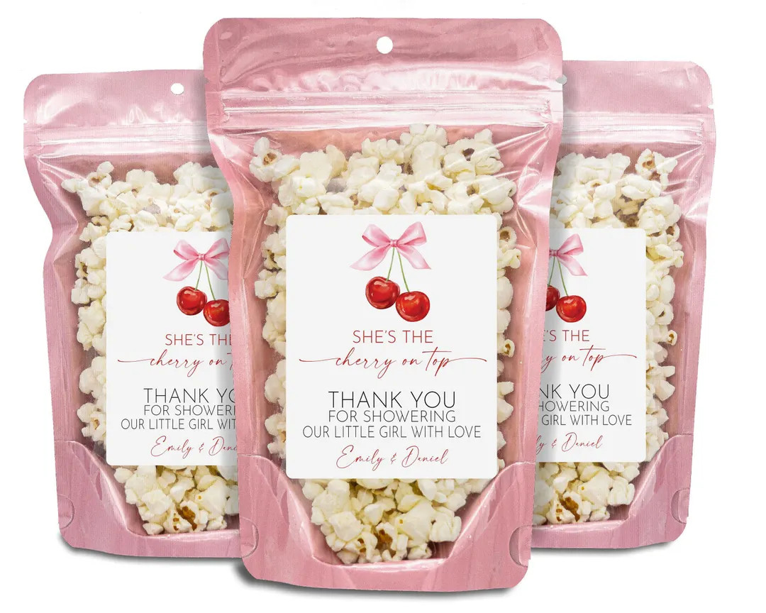 She's The Cherry On Top Baby Shower Party Favors, Cherry Baby Shower Favors, Cherry On Top Favors... | Etsy (US)