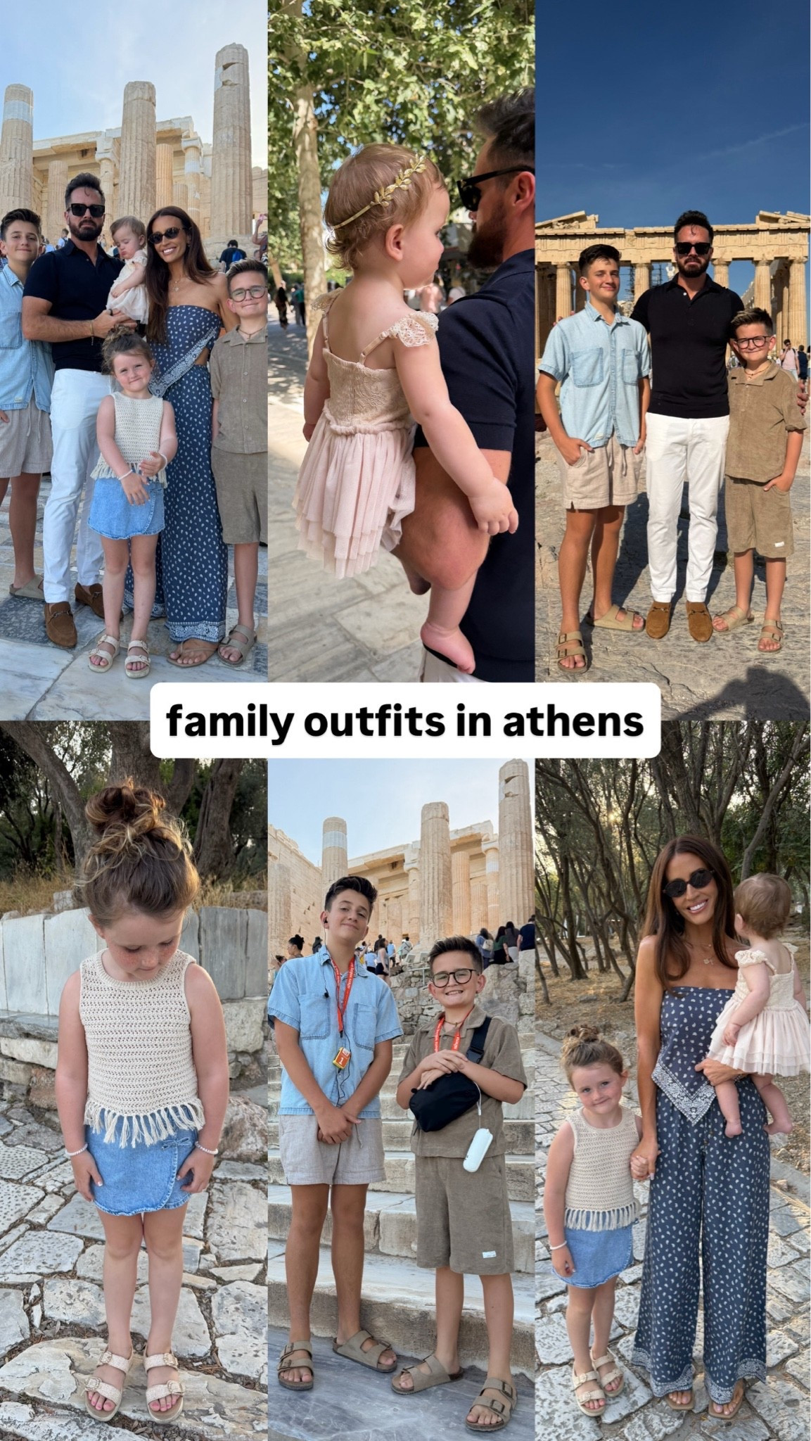 Family outfits for Greece, summer vacation, European summer, family vacation

#LTKTravel #LTKKids #LTKMens