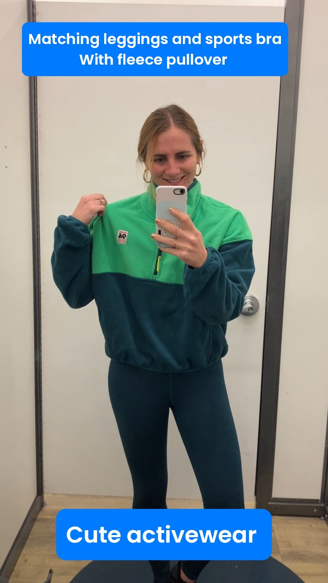 This matching set is sooo cute for working out or for lounging around at home. Sports bra matches the leggings and this fleece pullover complements them perfectly. All come in multiple colors! On sale for cyber Monday and would make a great gift for her. 

Lounge Set

#LTKootd #LTKActive #LTKCyberWeek