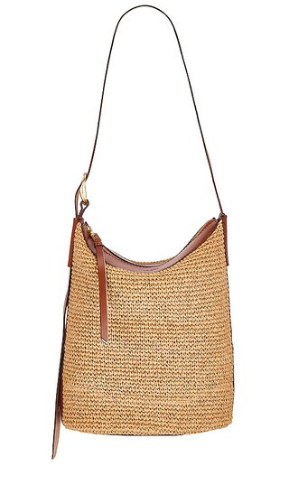 Belize Bucket Bag Straw in Natural | Revolve Clothing (Global)