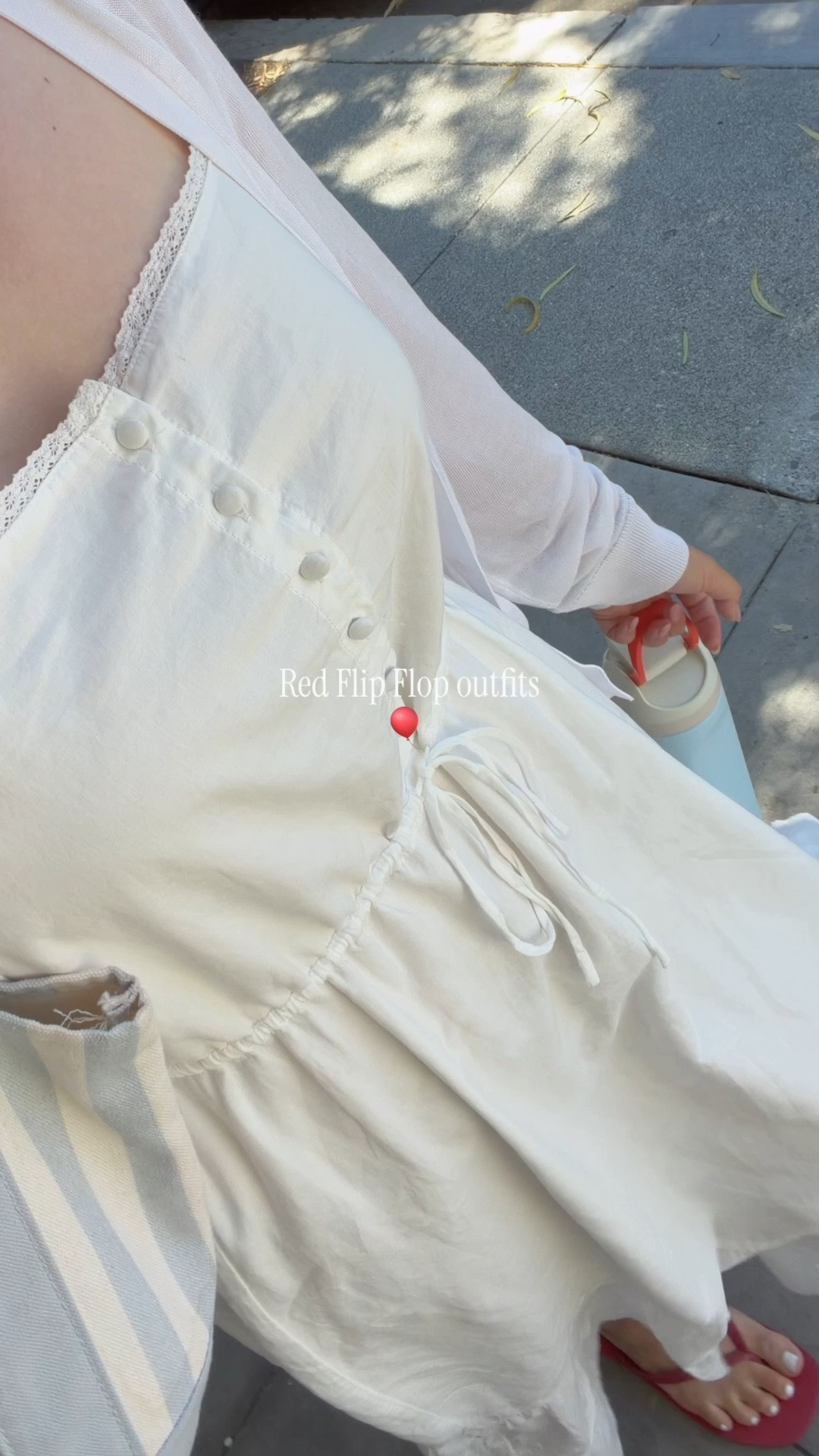 Red flip flop summer look!

#LTKootd #LTKdayinmylife #LTKmomlife
