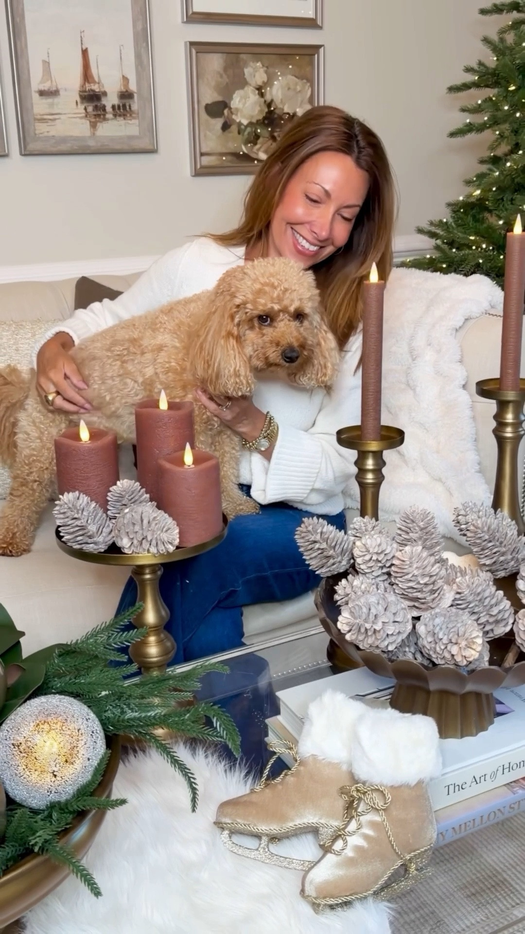 Holiday decorating starts with pieces you can use again and again! ✨ My favorite decorator workhorses—compote bowls, pillar holders, candlelight and beautiful seasonal accents—make it easy to create a collected, designer look. Shop the pieces I used here! 🎄

#LTKHome #LTKSeasonal #LTKstorytime