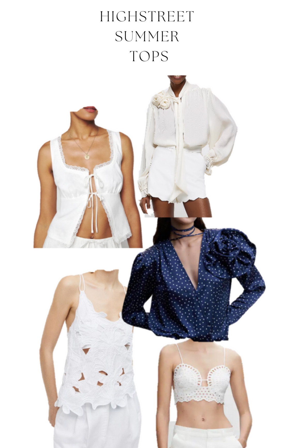 Summer highstreet tops 

#LTKFind #LTKeurope #LTKSeasonal