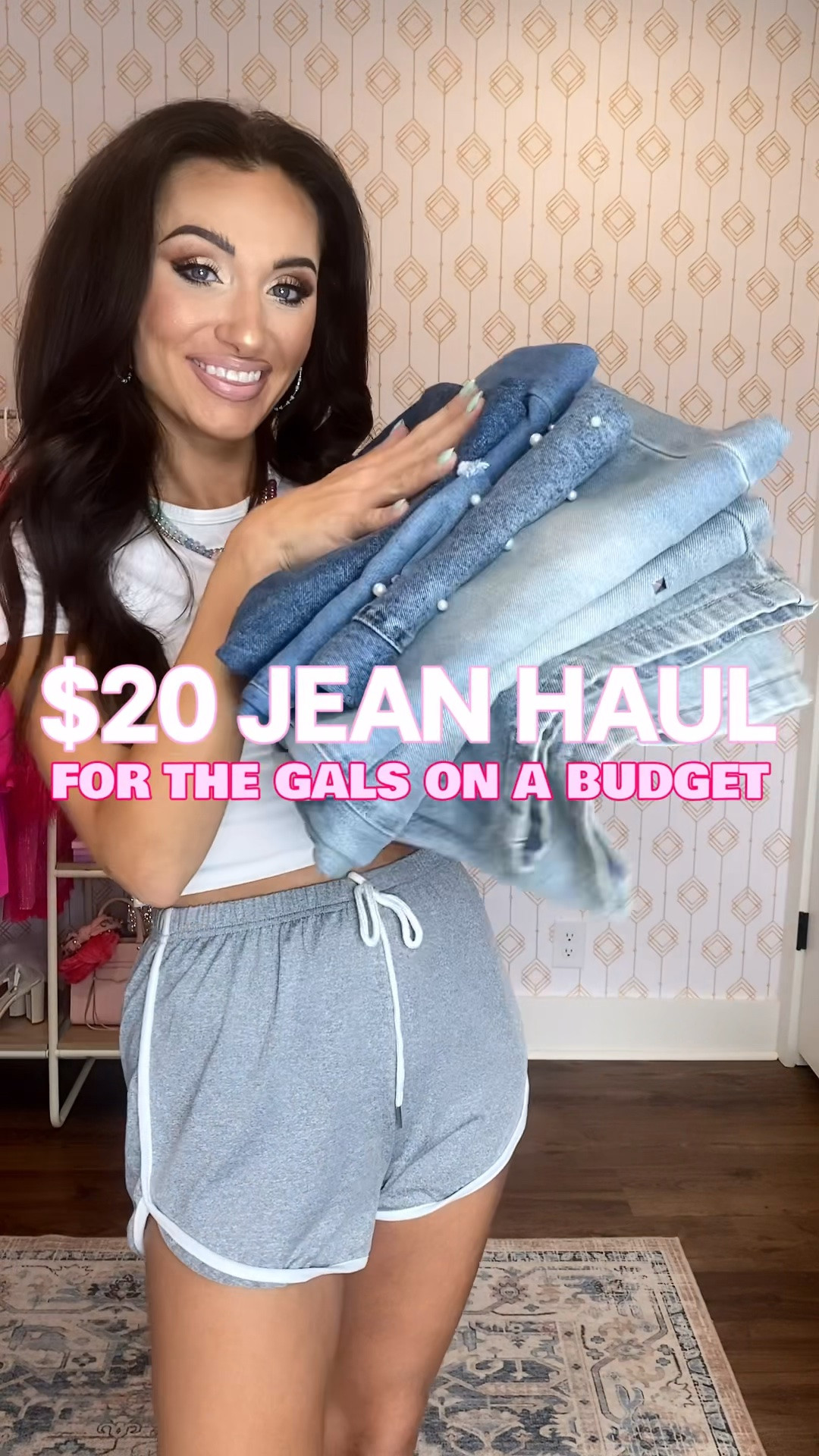DENIM HAUL 👖🛍️ All 4 pairs under $20 and I didn’t expect to actually LOVE them all?! Proof you don’t have to spend a ton to find the perfect fit. 

- affordable jeans 
- easy outfits 
- boyfriend jeans 
- denim haul 
- affordable outfits 

#denimhaul #jeanshopping #sheinoutfits #boyfriendjeans

#LTKootd #LTKgrwm #LTKSeasonal
