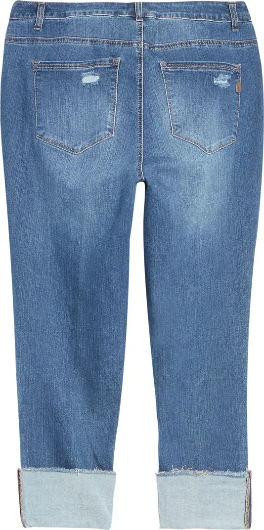 1822 Denim Deep Roll Cuff Jeans | Nordstrom | Nordstrom