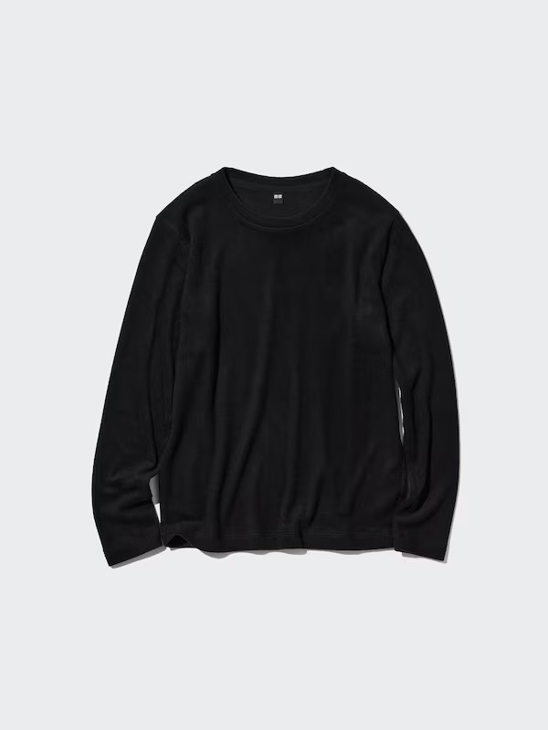 T-Shirt HEATTECH en Polaire Manches Longues | Uniqlo FR