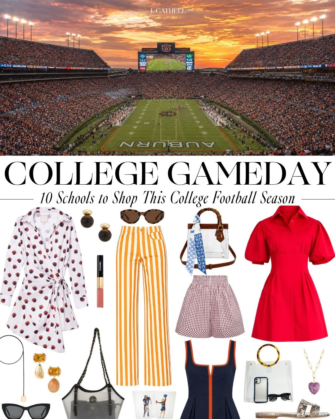 🏈 Game day, but make it chic. In The Ultimate SEC Game Day Style Guide, I’m sharing outfit inspiration for 10 schools to help you show your team spirit without sacrificing your personal style. Think elevated school colors, polished denim, statement accessories, easy dresses, and tailgate-ready pieces you’ll actually want to wear long after the final whistle. Whether you’re heading to the stadium, tailgating with friends, or watching from your favorite game-day spot, there’s a look for every Saturday on the schedule. Tap to shop all 10 SEC edits and find your winning game-day outfit. 🏟️✨ #LTKStyle #GameDayStyle #SECStyle #CollegeFootball #SECFootball #GameDayOutfit #TailgateStyle #CollegeGameDay #FallStyle #OutfitInspiration #LTKFinds #LTKootd 

 #LTKootd #LTKSeasonal #LTKOver40