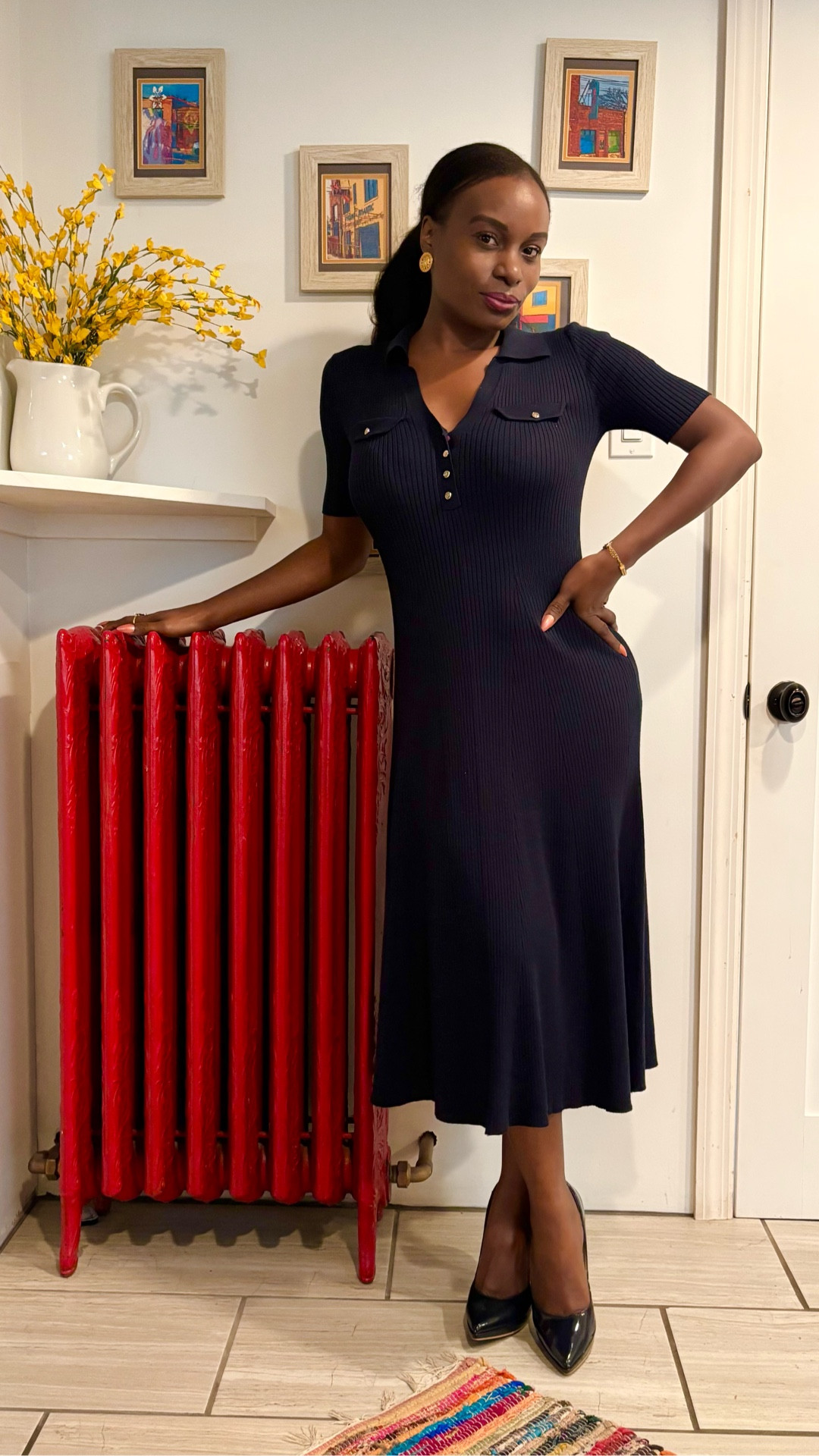 This spring knit fit and flair dress was perfect for church service. Elegant, feminine, and classic .

#LTKdayinmylife #LTKSaleAlert #LTKootd