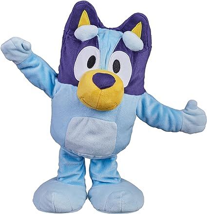 Bluey Dance and Play 14" Animated Plush | Over 55 Phrases and Songs, Multicolor | Amazon (US)