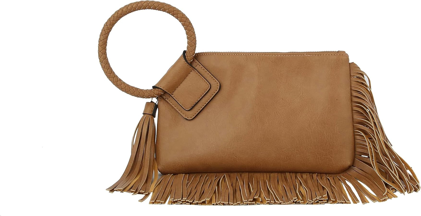 Womens Clutch Purse Wristlet Wallet Evening w/Hand Strap Casual Formal Vegan Leather - Metro Muse | Amazon (US)