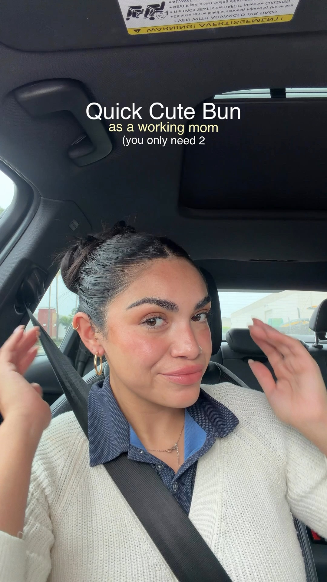 Cute slick back bun

#LTKootd #LTKmomlife #LTKgrwm