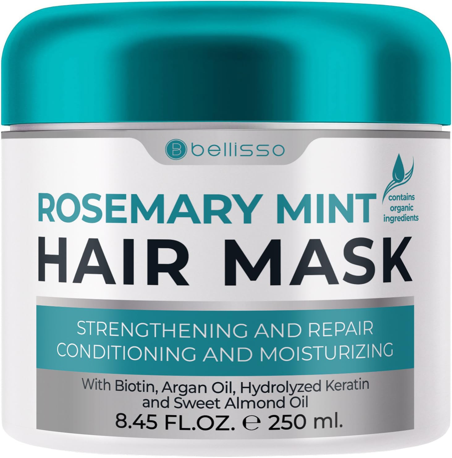 Rosemary Mint Oil Hair Mask - Deep Conditioning Repair Products for Damaged Care - Scalp Moisturi... | Amazon (US)