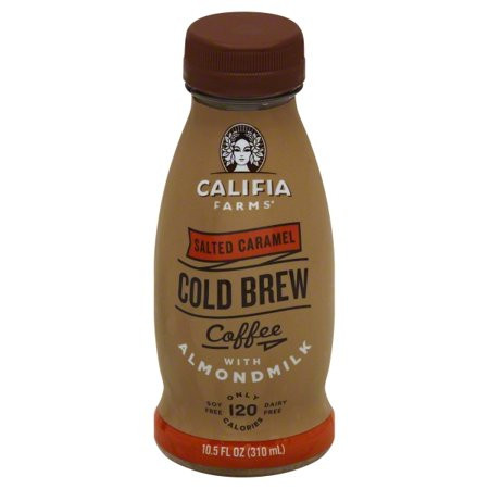 Califia Farms Salted Caramel Cold Brew Coffee with Almond Milk, 10.5 Fl. Oz. | Walmart (US)