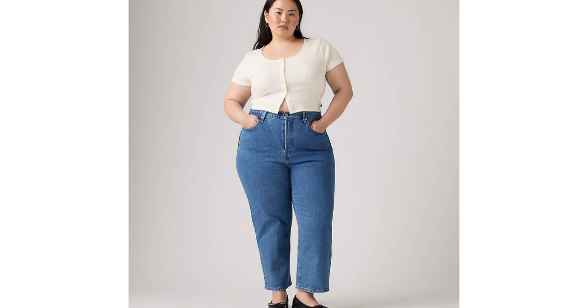 Ribcage Straight Ankle Women's Jeans (plus Size) | Levi's US