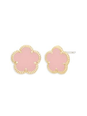 Flower 14K Goldplated Stud Earrings | Saks Fifth Avenue OFF 5TH