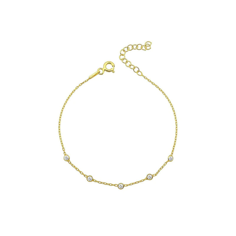 TSK Loverly Diamond Dotted Bracelet | The Sis Kiss