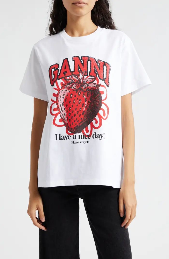 Strawberry Organic Cotton Graphic T-Shirt | Nordstrom
