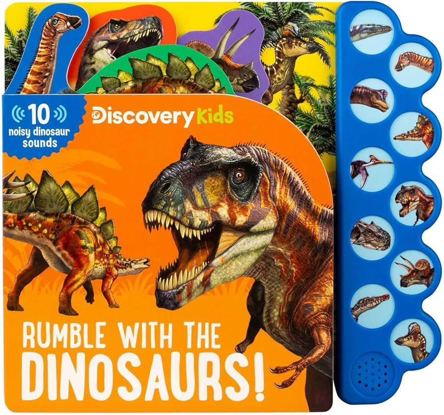 Discovery Kids: Rumble with the Dinosaurs (10-Button Sound Books) | Amazon (US)