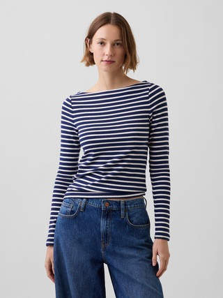 Modern Boatneck T-Shirt | Gap (US)