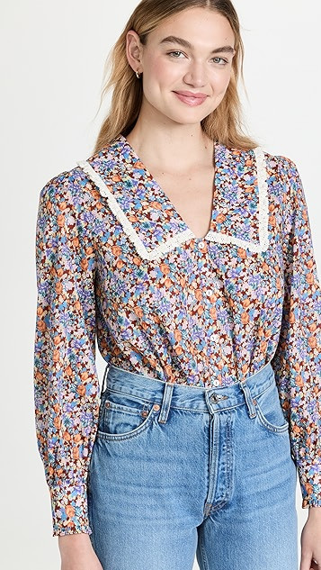 Mady Long Sleeve Blouse | Shopbop