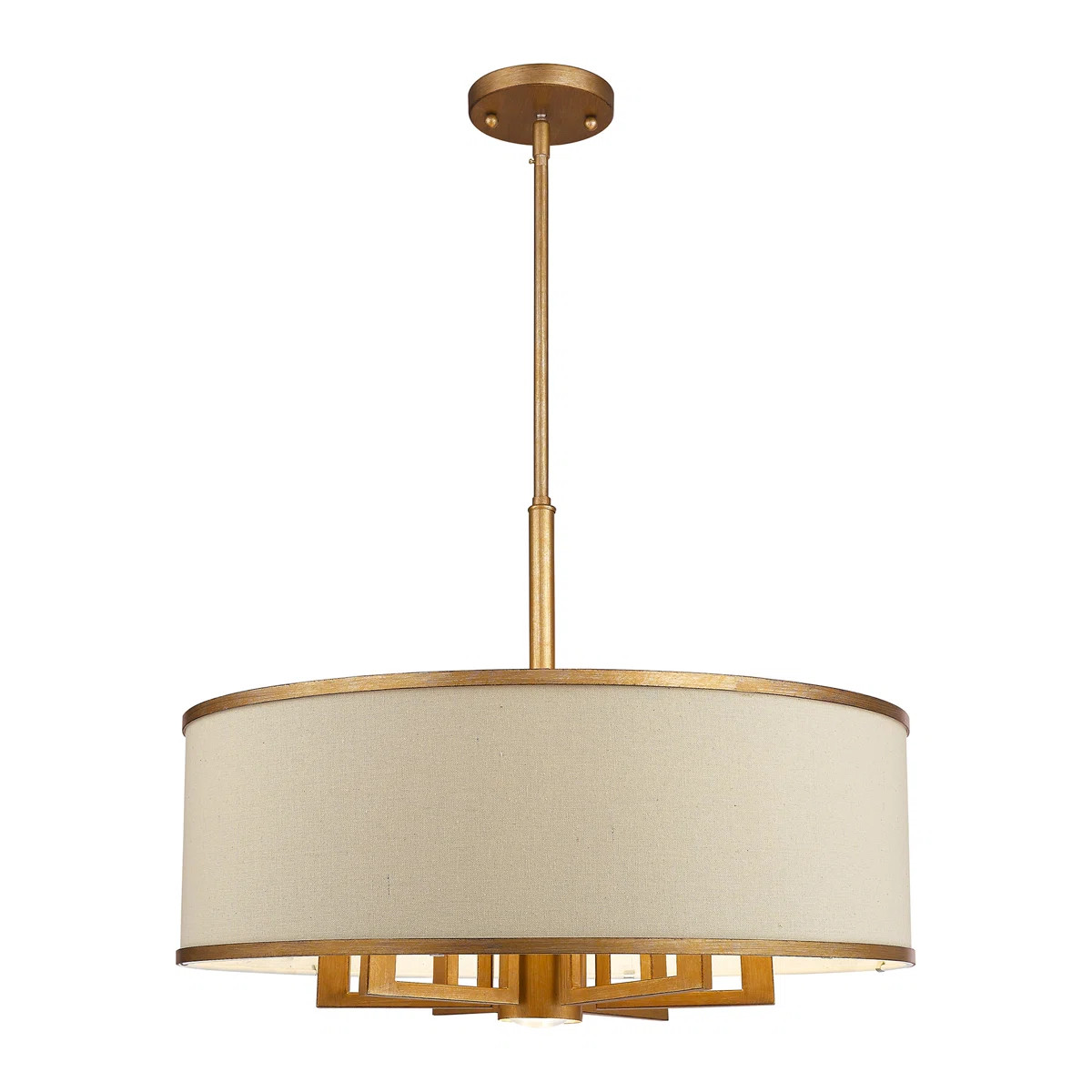 Berthine 7 - Light Dimmable Drum Chandelier | Wayfair North America