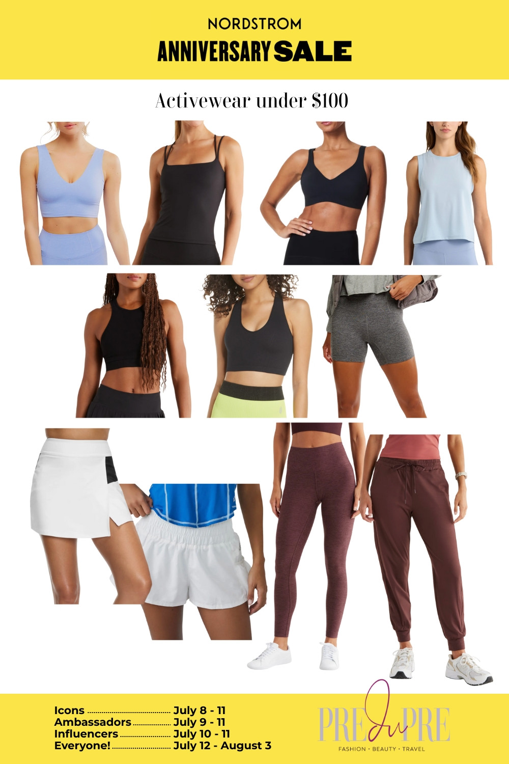 Upgrade your fitness fits for less! This Nordstrom Anniversary Sale edit features sleek activewear under $100 - think sculpting leggings, supportive sports bras, and stylish tanks that move with you. Whether you’re running errands or running laps, these pieces deliver performance and polish. #LTKActivewear #Under100Finds #NordstromSale2024 #PreduprePicks #AthleisureStyle 

 #LTKActive #LTKSaleAlert #LTKFindsUnder100