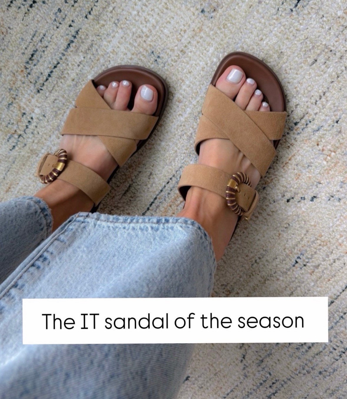 These are the sandals of the season, so comfortable, easy to style, and instantly elevate any outfit. I’ve been reaching for them nonstop with everything from denim to dresses.

spring sandals, summer sandals, neutral shoes, everyday sandals, casual outfit staple, chic minimal style, warm weather outfit, comfortable sandals, trending shoes, effortless style, annabrstyle

#LTKootd #LTKOver40 #LTKSeasonal