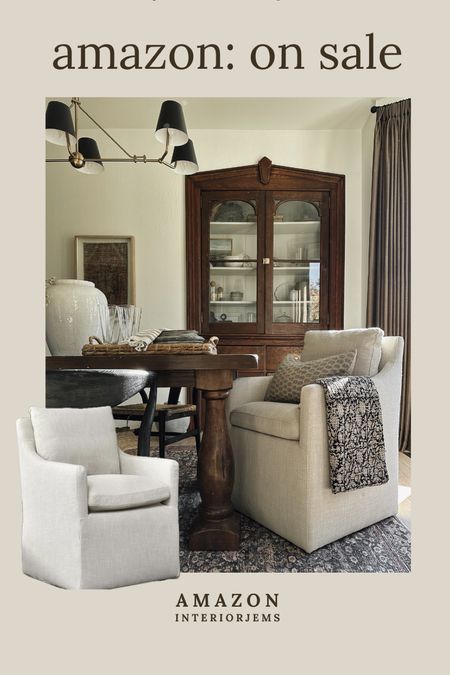 This chair replaced the one I previously bought from Amazon it’s very very similar but it’s about half the price, it’s also on sale right now, dining, dining, and chair from Amazon, 15% off upholster dining chair

#LTKHome #LTKSaleAlert #LTKStyleTip