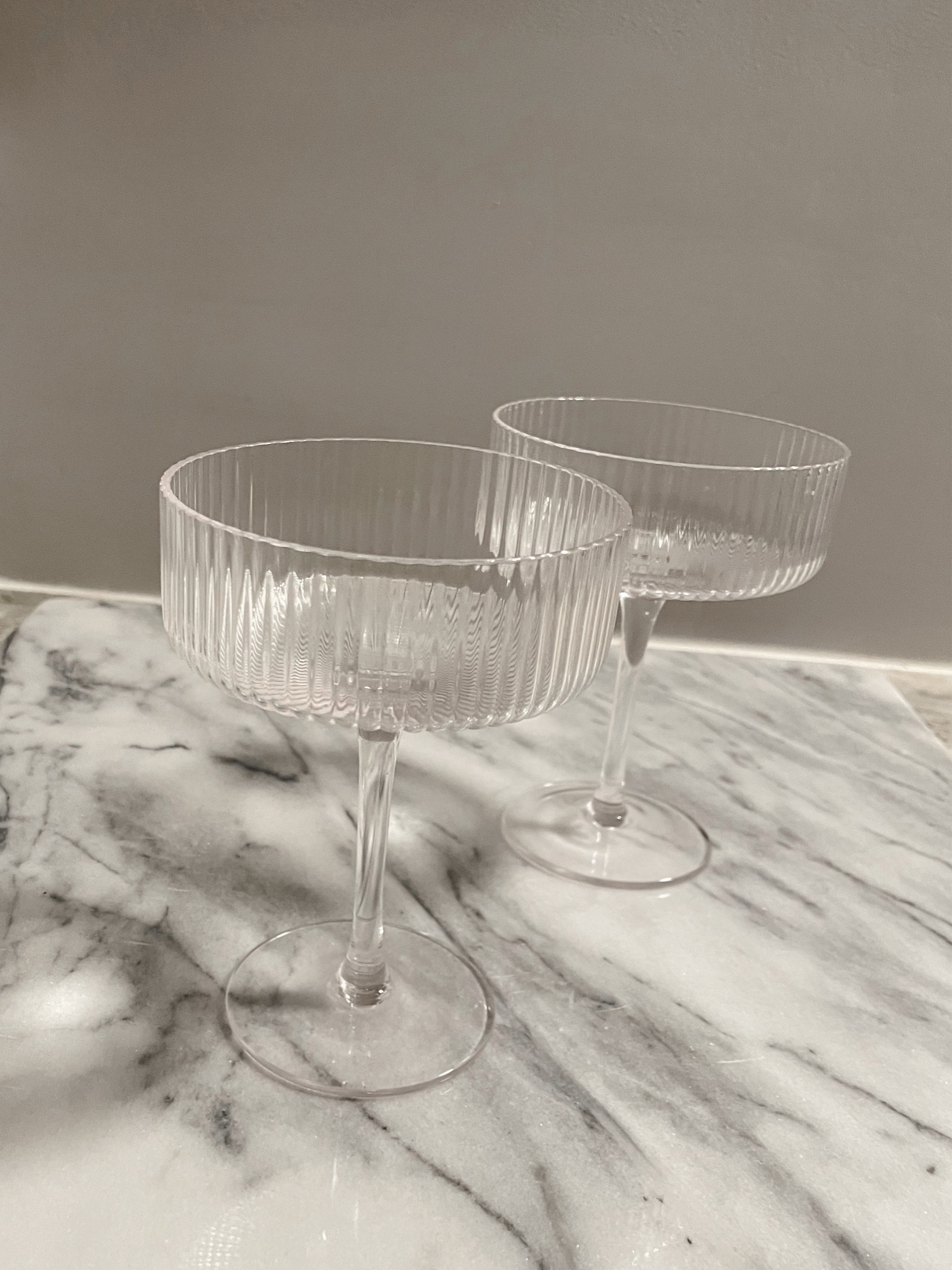 Vintage Coupe Cocktail Glasses, Entertaining, Holiday/Thanksgiving Dinner, Dinner Party, #HollyJoAnneW

#LTKhome #LTKHoliday #LTKunder50