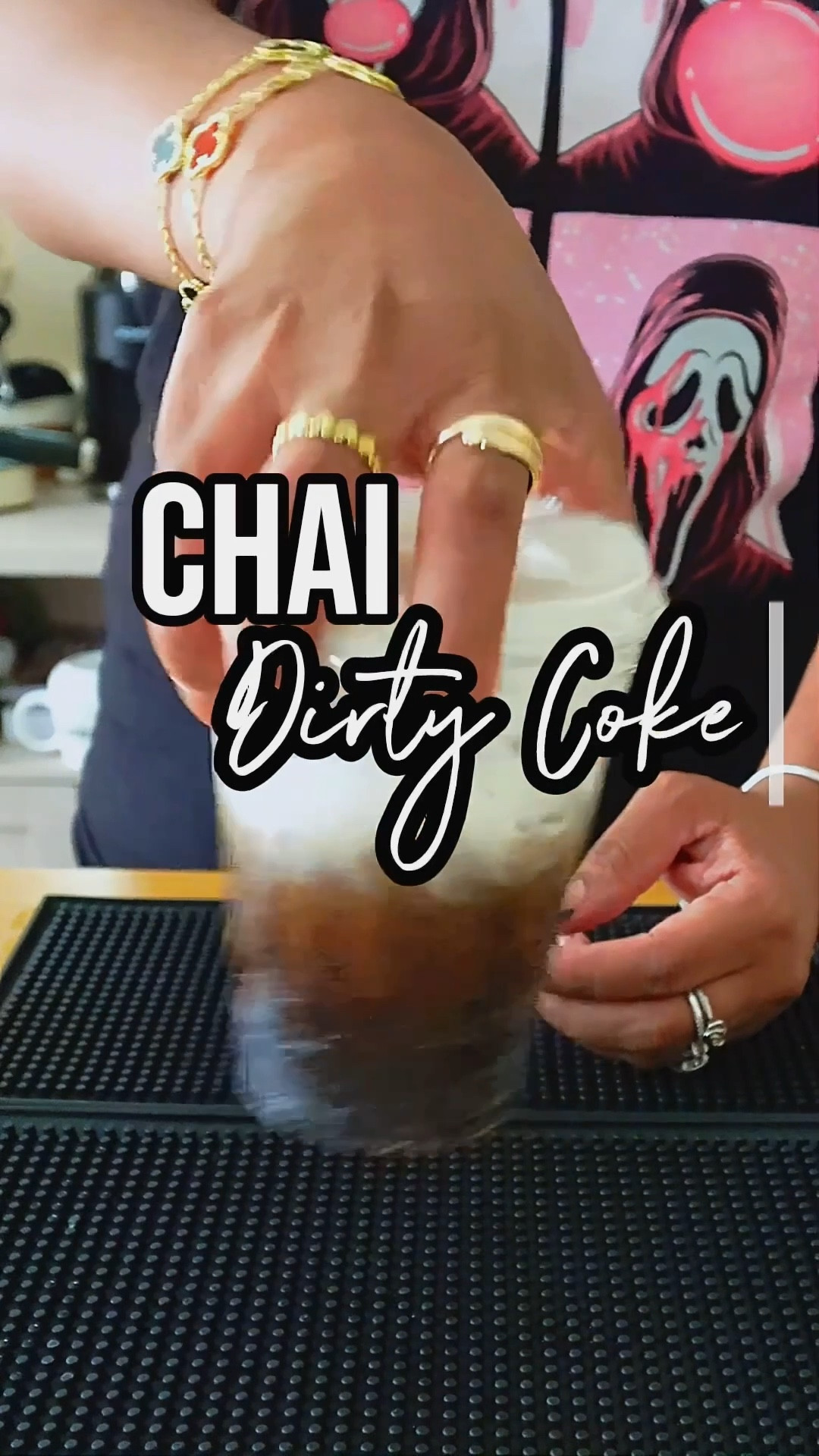 This Chai Dirty Coke surprised me in the best way 🥤✨ I mixed chai concentrate, Vanilla Coke, and a vanilla cold foam and it’s giving cozy fall soda shop vibes. Sweet, spicy, creamy, and bold all at once. Save this for your next drink experiment! 🍂 

Here’s what I used:
@Coca-Cola Vanilla Coke (you can use plain Coke, Coke Zero or Diet Coke, just add .5 oz of vanilla syrup to it)
1 oz @DaVinci Gourmet Chai concentrate 
Cold foam using heavy whipping cream and some vanilla syrup


#LTKSeasonal